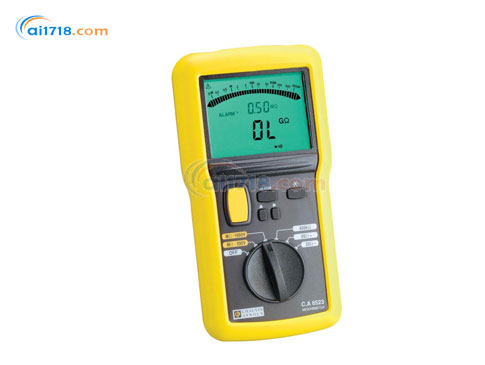 法國(guó)CA6523<a href='http://www.dlhyyoga.com/tongyi.html'>絕緣電阻</a>表