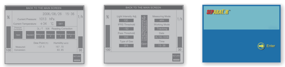 Grampus DP-1便攜露點(diǎn)儀溫度折算與壓力校正 Grampus DP-1便攜露點(diǎn)儀溫度折算與壓力校正