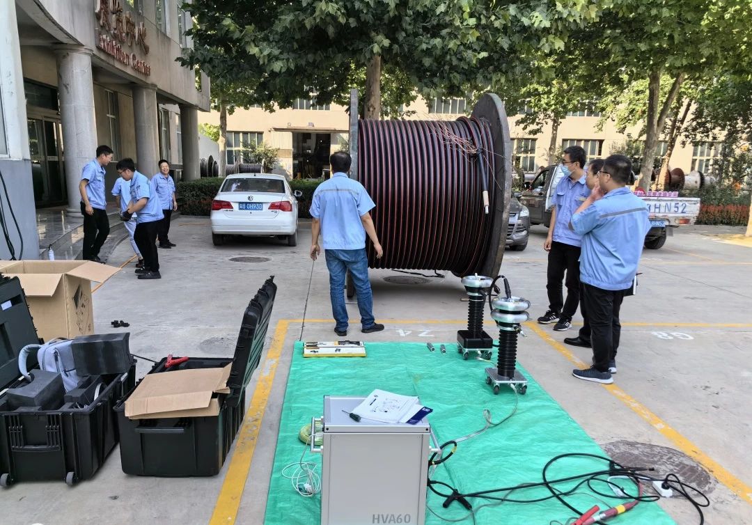 HVA60+PDTD60 超低頻三合一測試系統(tǒng) 測試現(xiàn)場 HVA60+PDTD60 超低頻三合一測試系統(tǒng) 測試現(xiàn)場