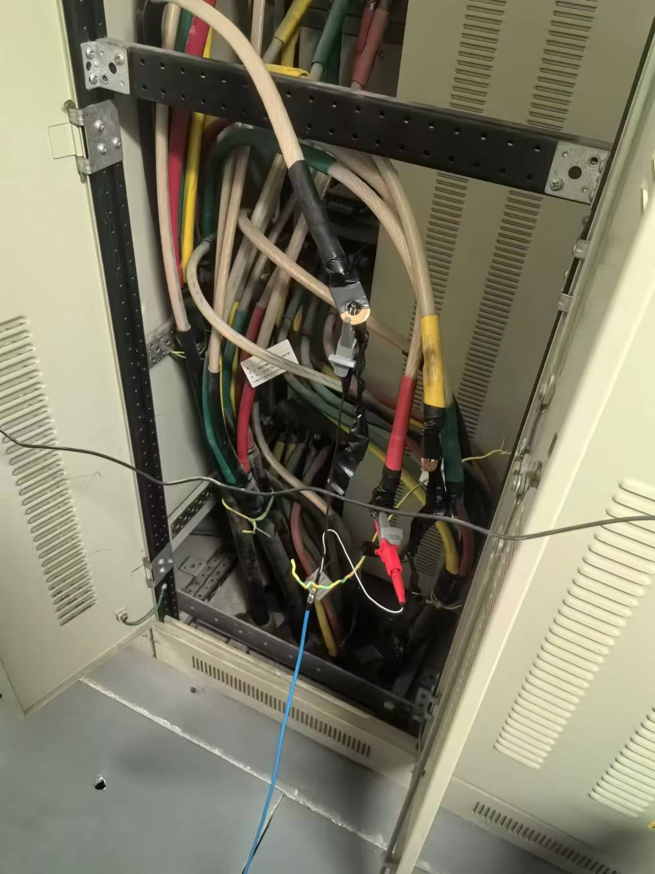 電纜故障檢測現場