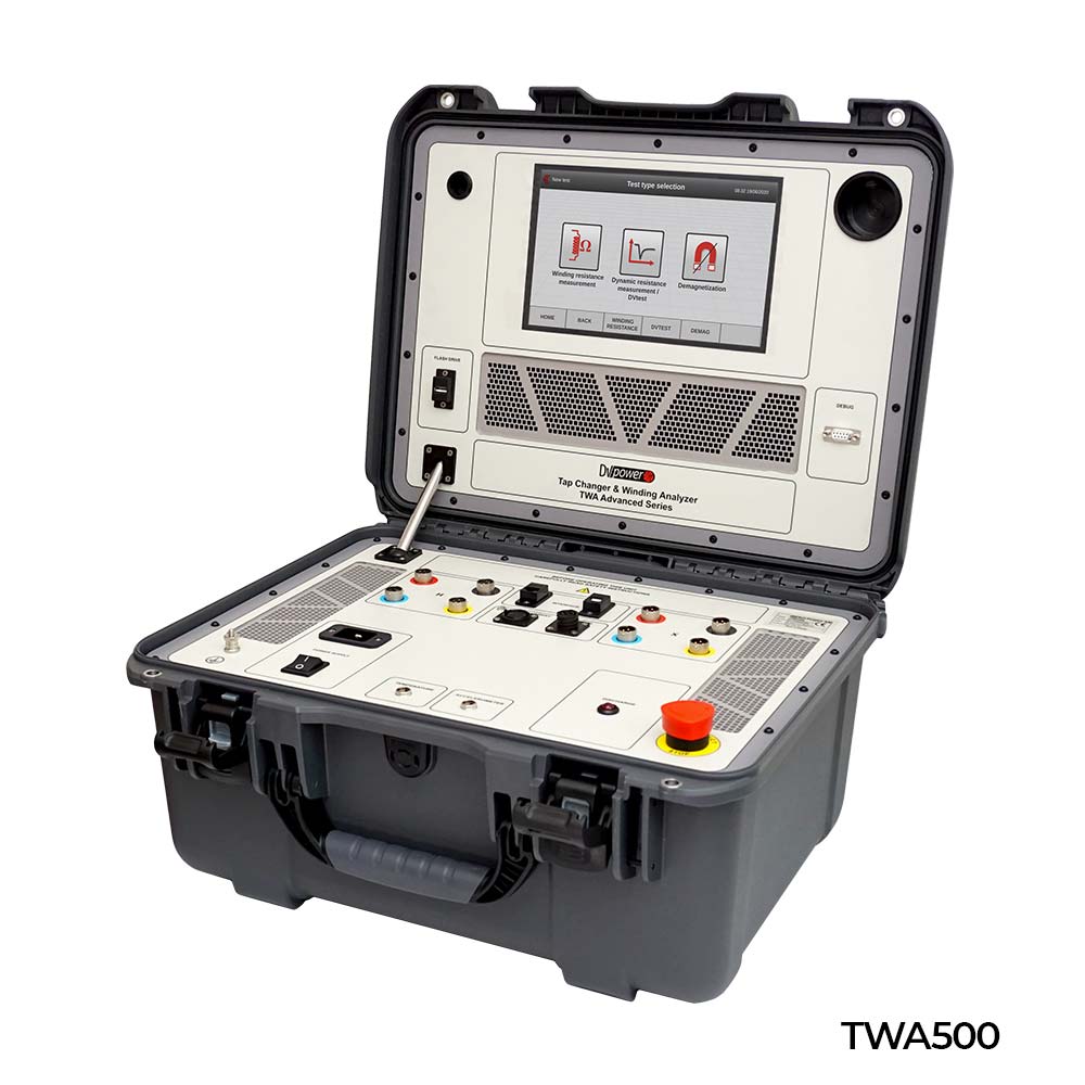 瑞典DV POWER&emsp;TWA500<a href='http://www.dlhyyoga.com/Cpzx/bianyaqiceshiyi/dvpowertrt.html'>三相變壓器</a>有載分接開關(guān)測試儀