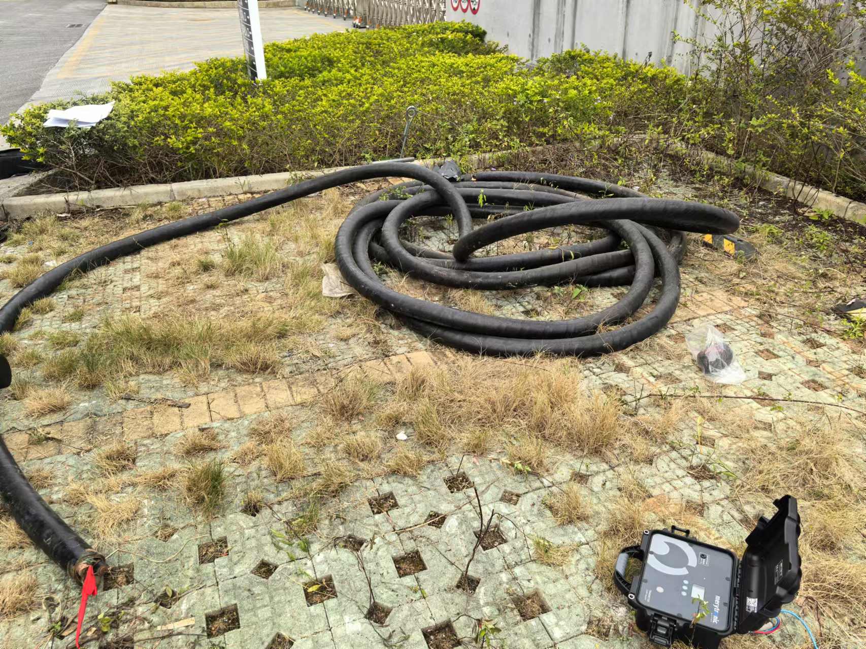 電纜故障檢測(cè)現(xiàn)場(chǎng) 電纜故障檢測(cè)現(xiàn)場(chǎng)