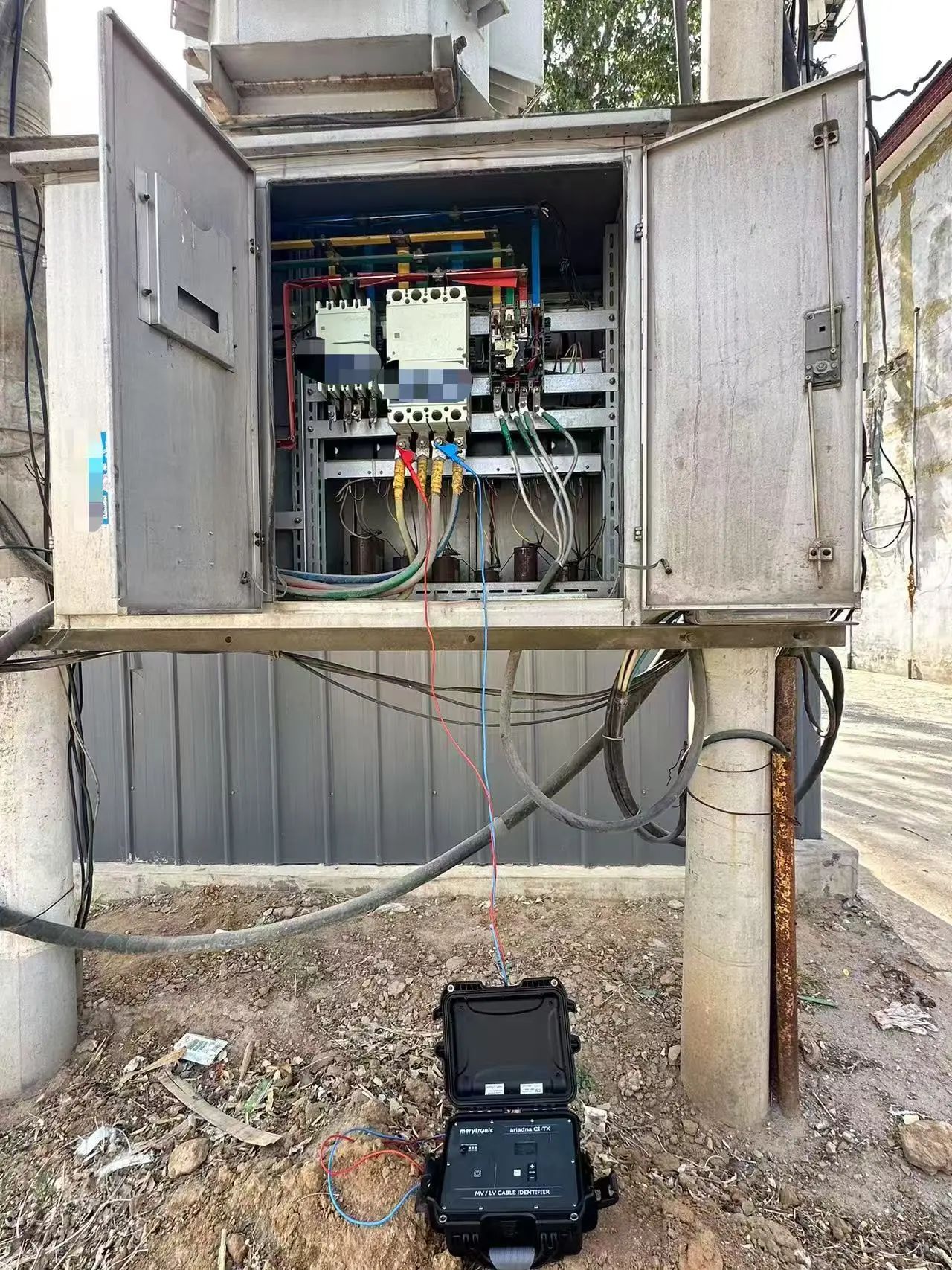 電纜故障定位現(xiàn)場(chǎng)