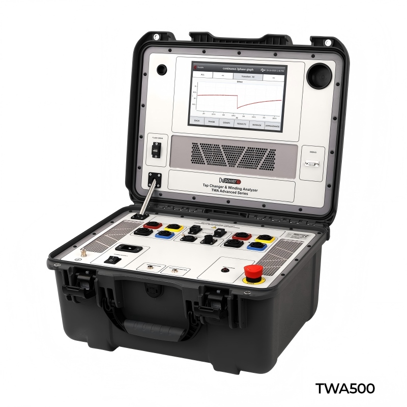 瑞典DVPOWER TWA500三相變壓器有載分接開關(guān)測(cè)試儀